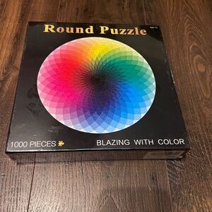 Colorful Round Puzzle - 1000 Pieces